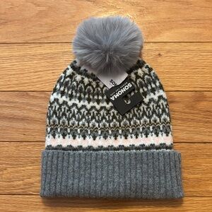 NWT Sonoma Grey Winter Hat